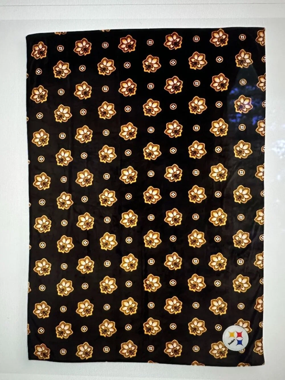 VERA BRADLEY NFL STEELERS OVERSIZED THROW BLANKET:NWT PITTSBURGH 94